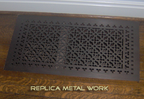 antique replica floor grate residential home greater Toronto area image