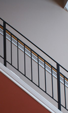modern interior metal railing fabrication simple wrought iron